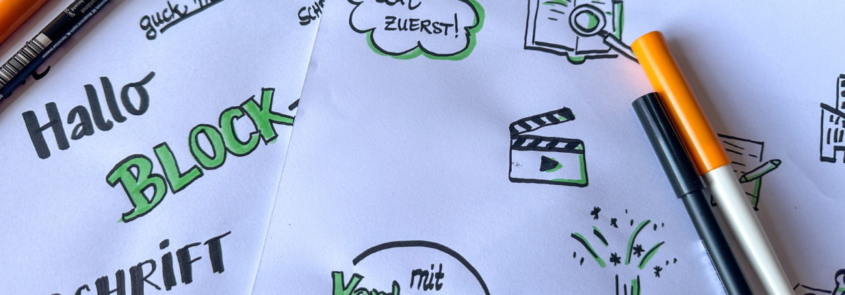 Bild mit Sketchnotes