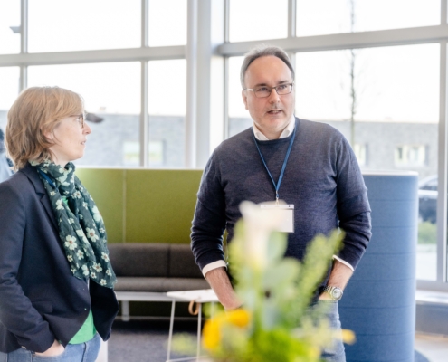 Joachim Preusse im Gespräch mit Wiebke Breustedt