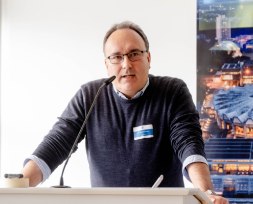 Dr. Joachim Preusse auf dem Podium