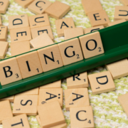 Bingo-Buchstaben beim Scrabble