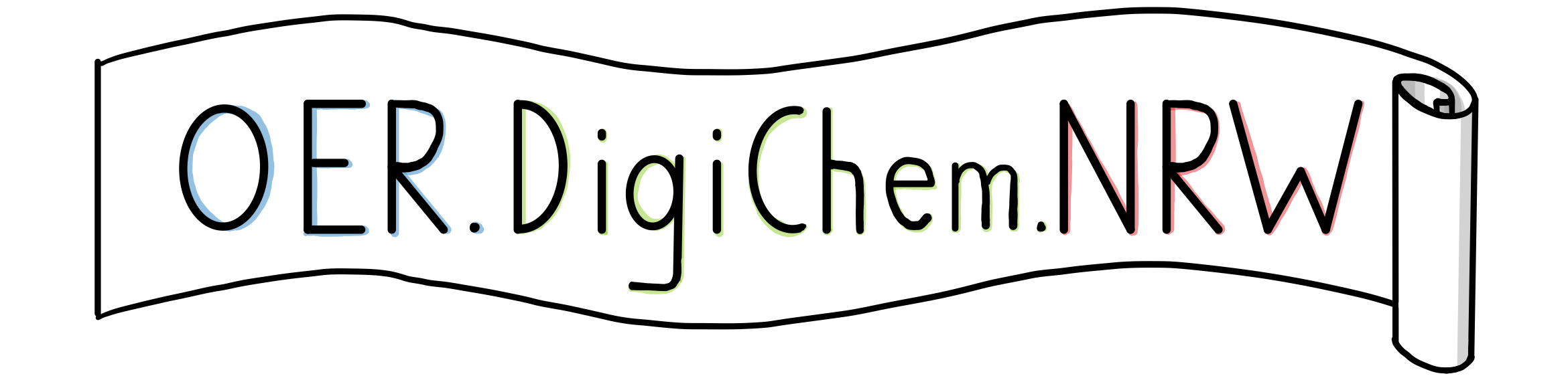 OER.Digichem.nrw logo